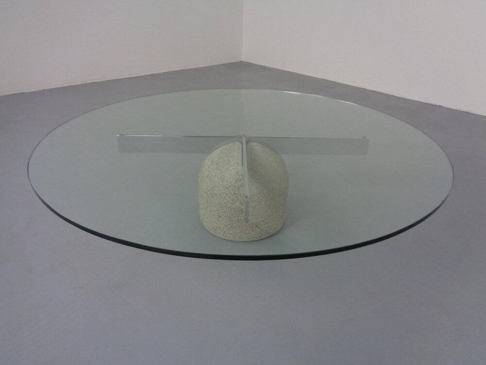 Coffee Table by Giovanni Offredi for Saporiti, Italy, 1970s