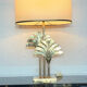 70s palm lamp
