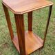 Beautiful antique pedestal table / side table / bedside table