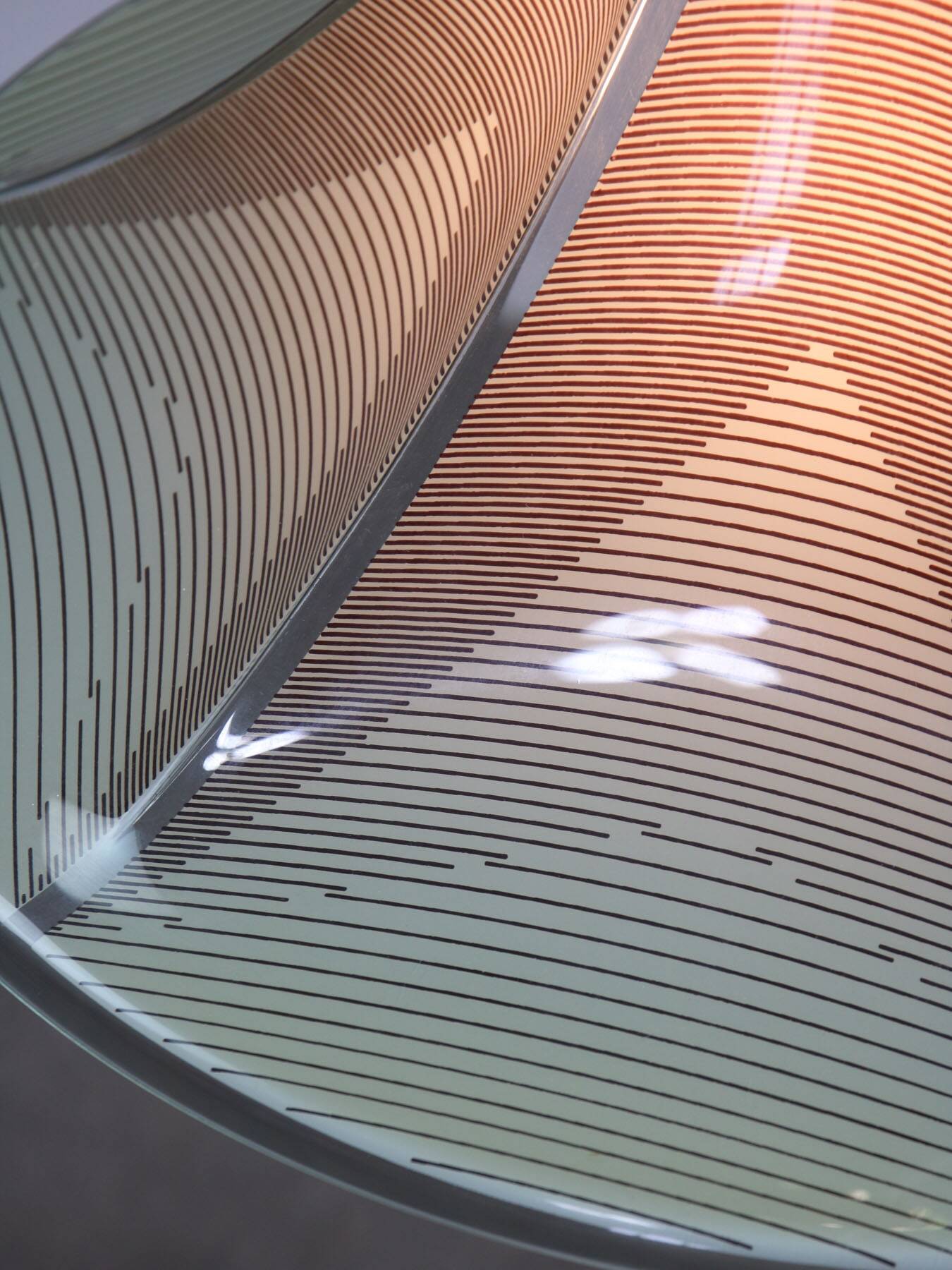 Vintage Trumpet Pendant Lamp from Meblo, 1970s