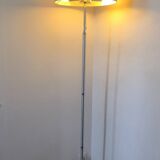 Vintage Floor Lamp with Fabric Shade by Erco, Germany, 1960s