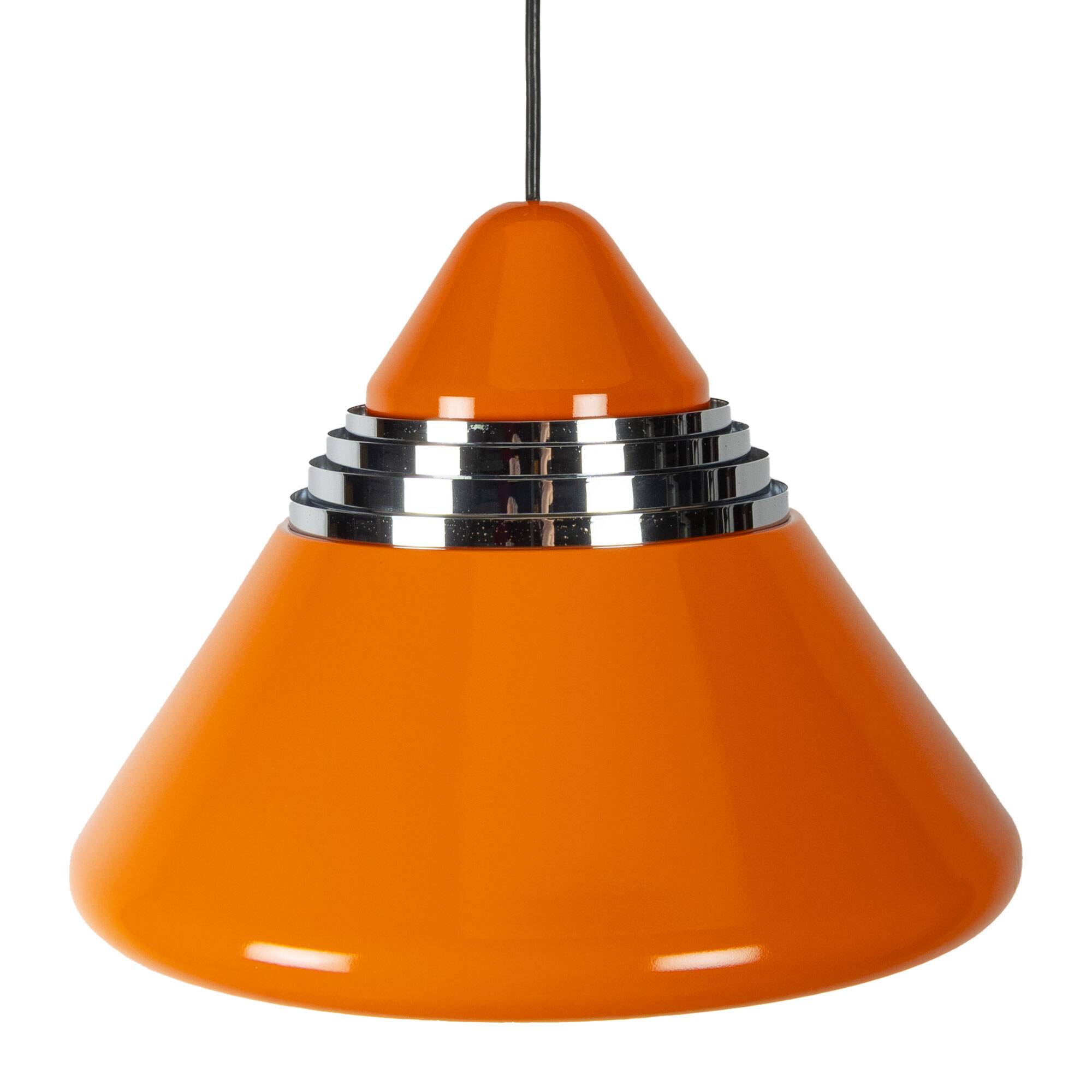 Red Scone Pendant Lamp by Kazuo Motozawa for Staff