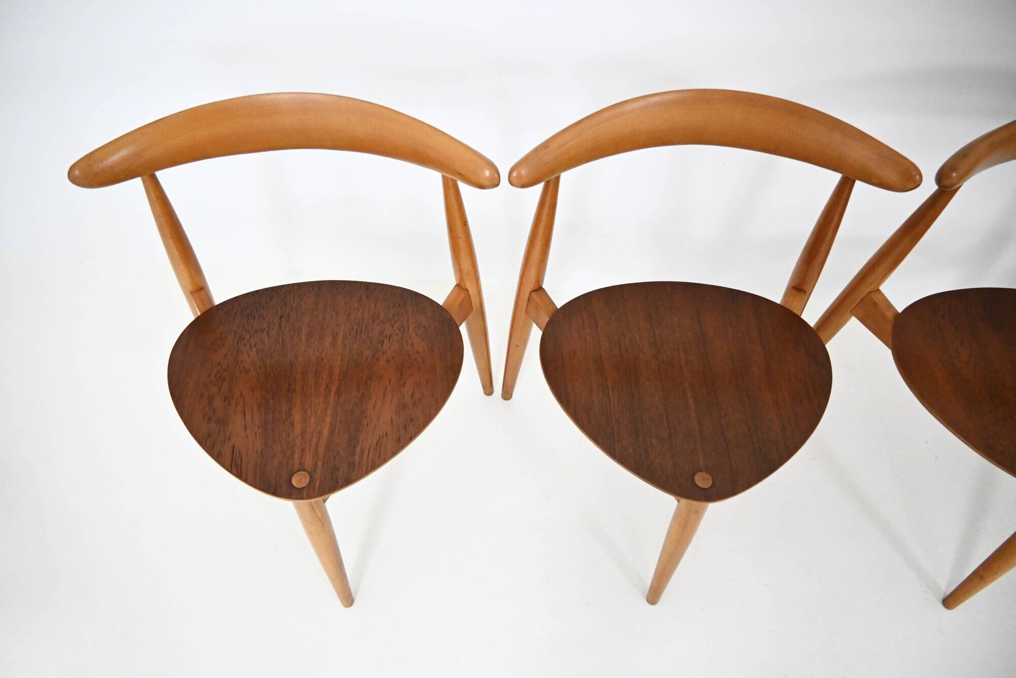 Dining set by Hans J. Wegner for Fritz Hansen, 1950s