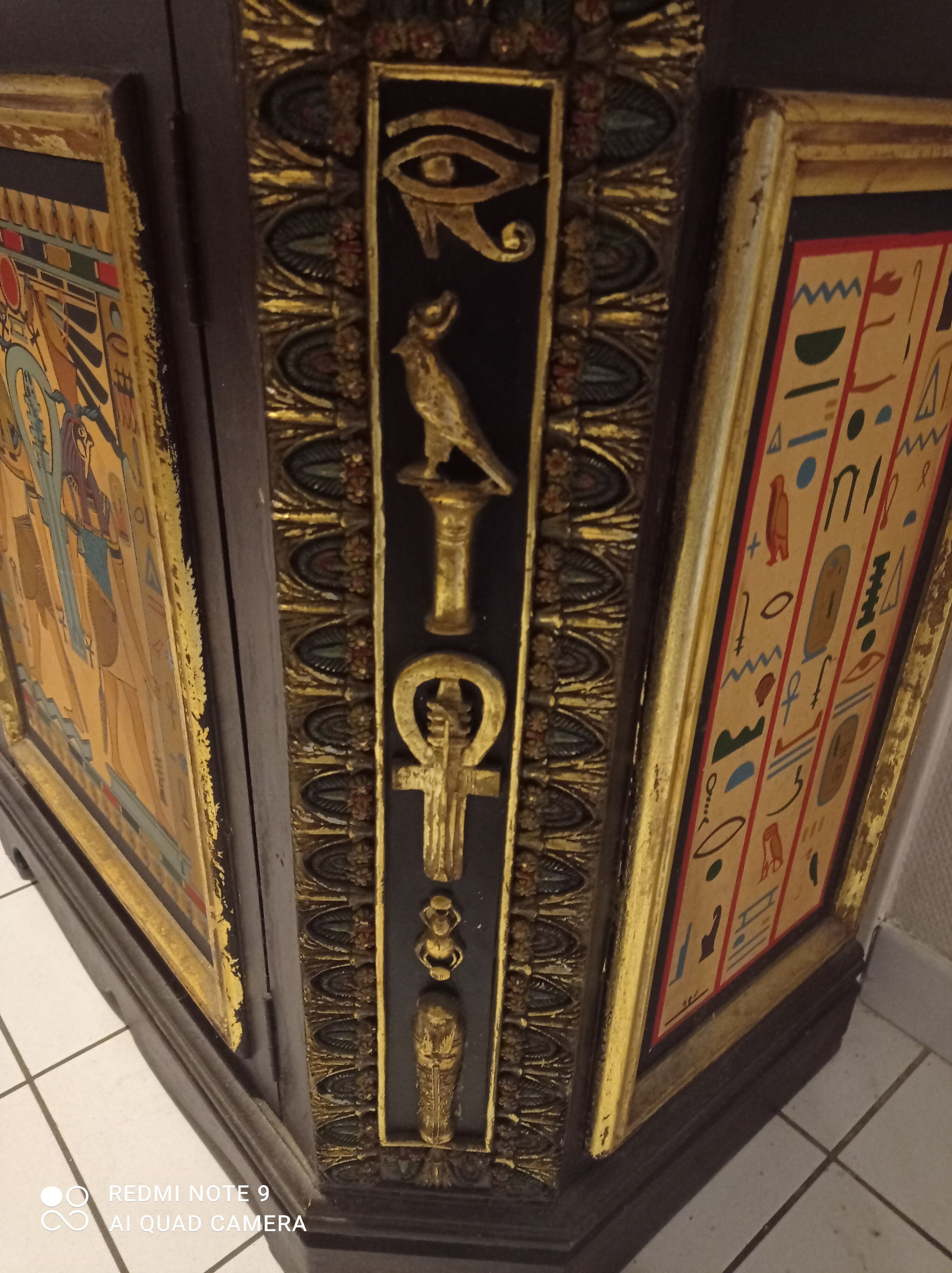 Electrified egyptian style showcase