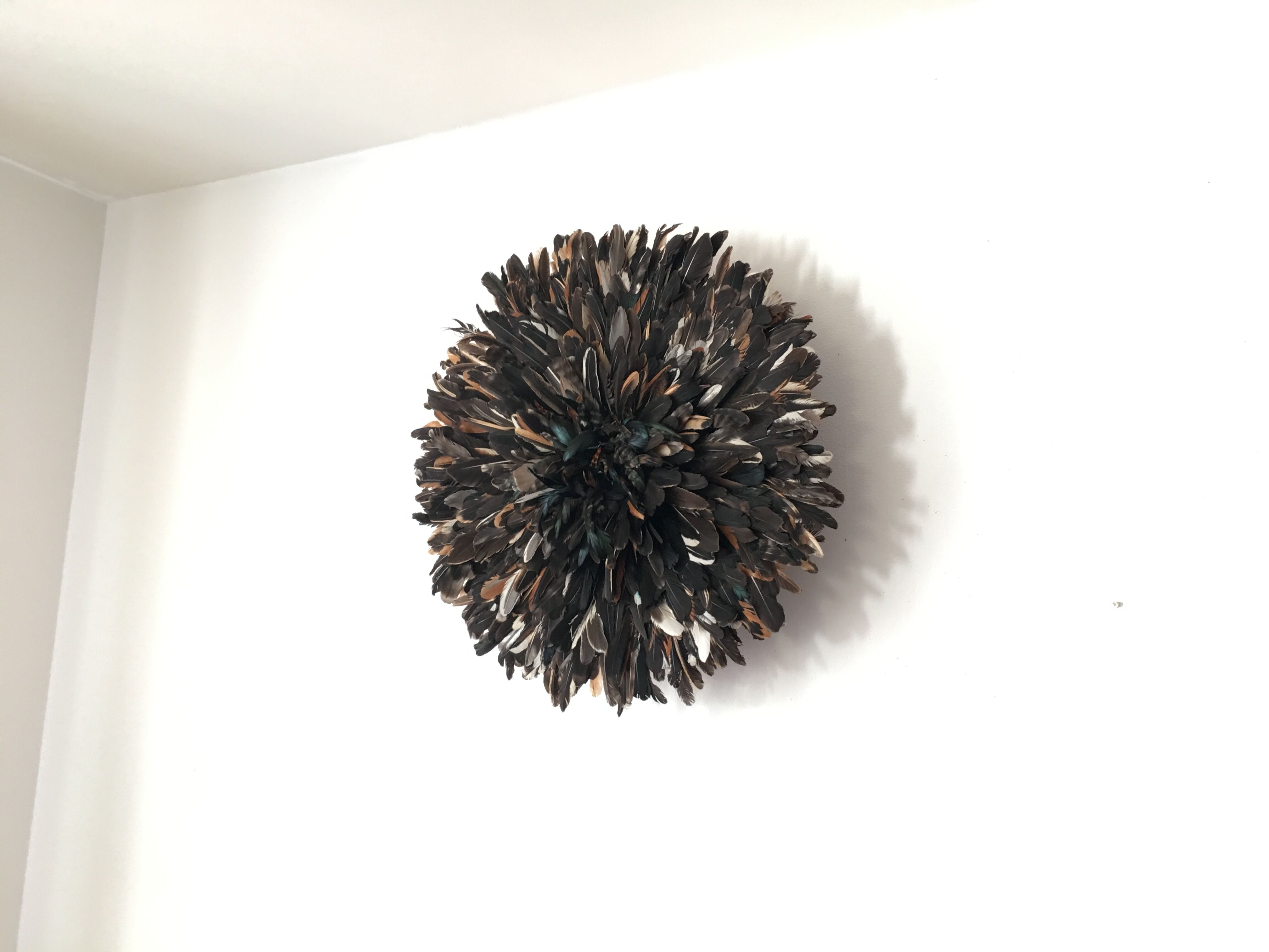 Juju hat black speckled 70 cm