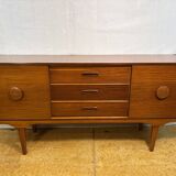 Mid Century Retro Teak Sideboard by Beautility Circa 1960 Danish Design