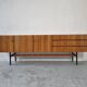 Scandinavian rowning Musterring walnut 60s