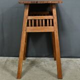 Walnut Sculptor's Stand – 19th Century