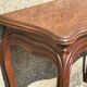 Table de jeu en bois d'acajou Napoléon III, 18ème siècle