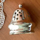 Sprinkler silver metal cap England