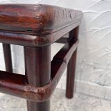 Bamboo side table