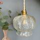 Vintage glass globe walker