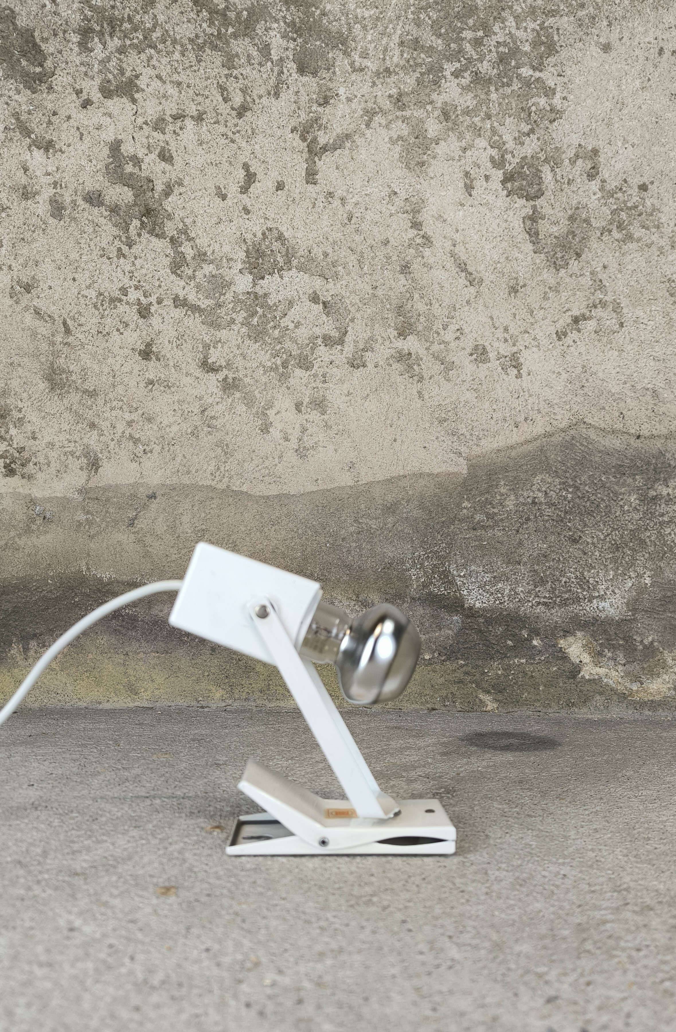 LITA vintage white clip-on spotlight