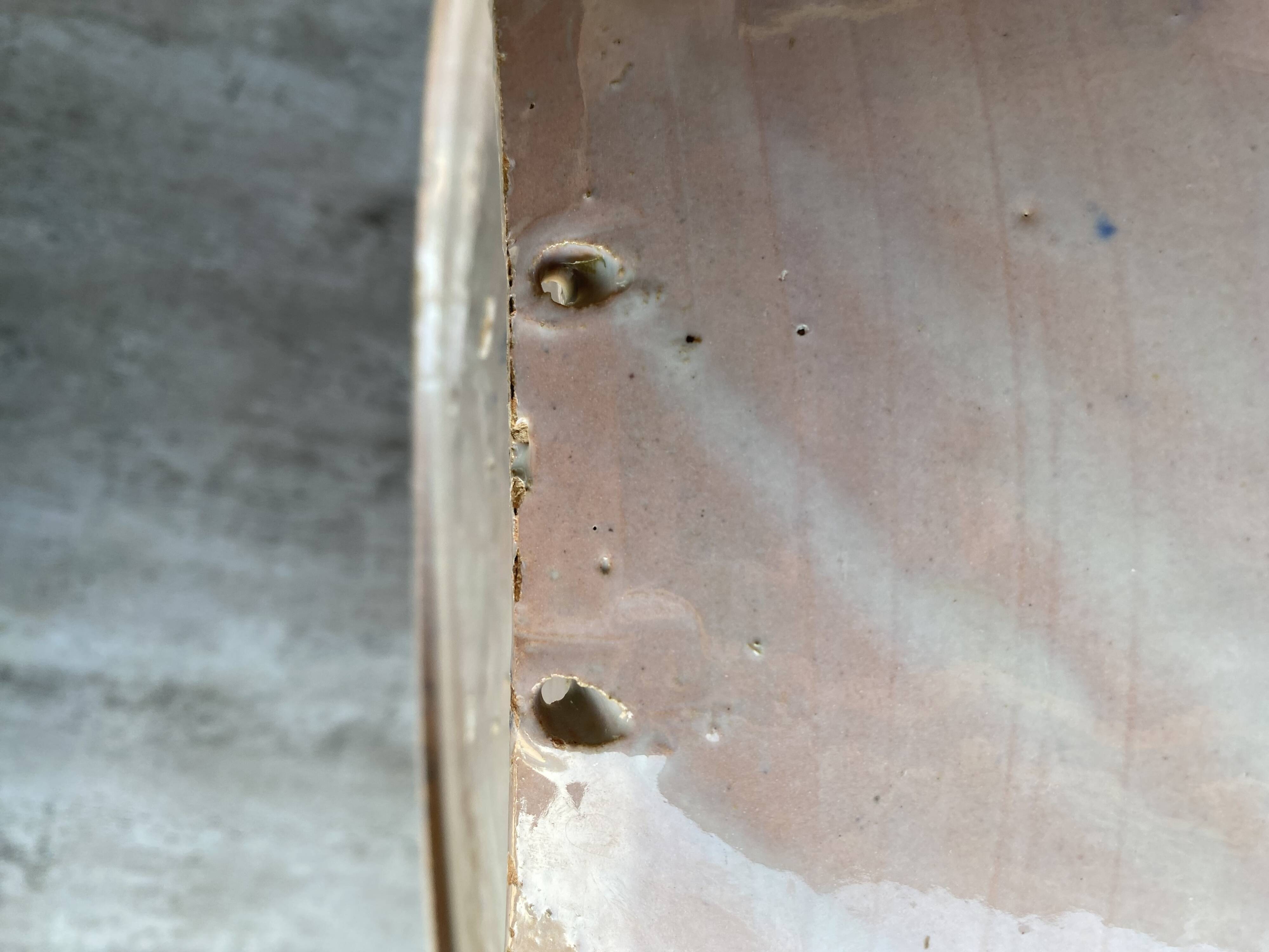 Large hollow ceramic dish from Spain