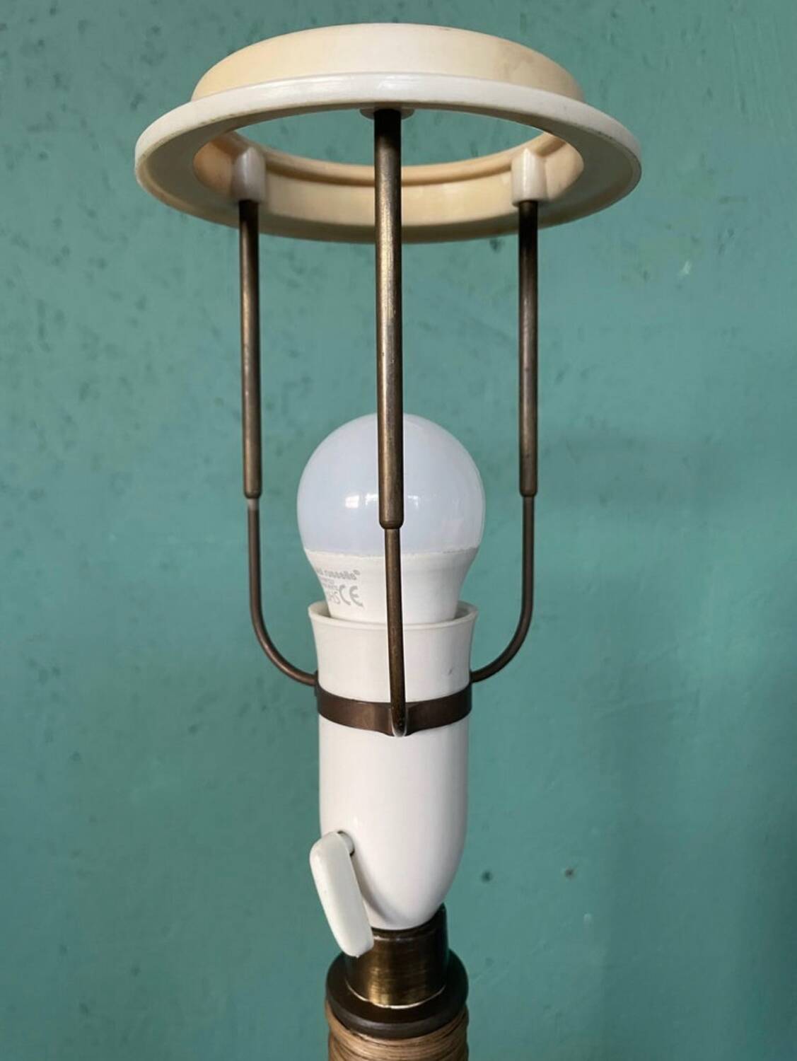 Herman A. Kähler for Le Klint Pottery Table Lamp