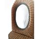 Miroir rotin
