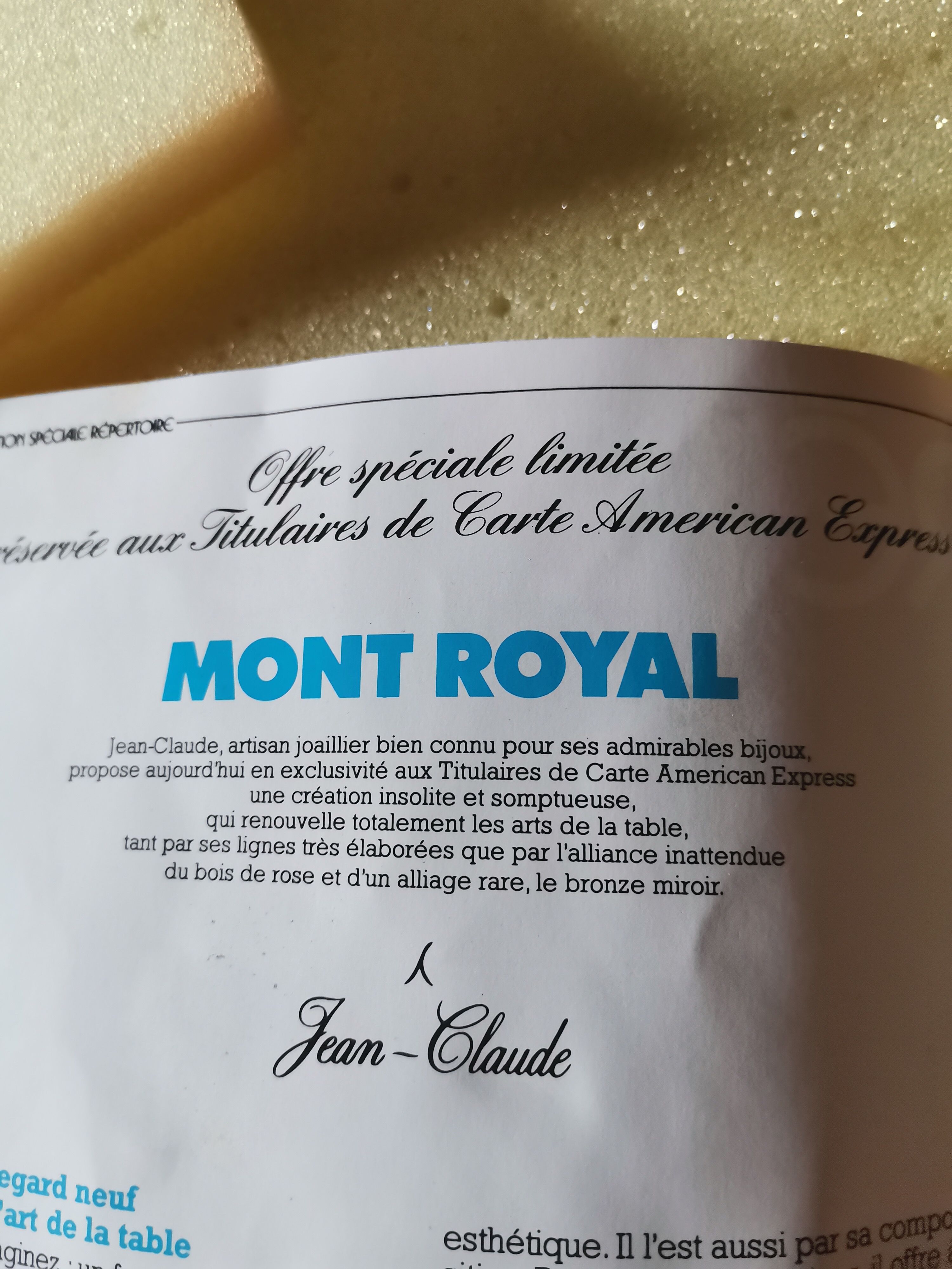 Cutlery set Mount Royal