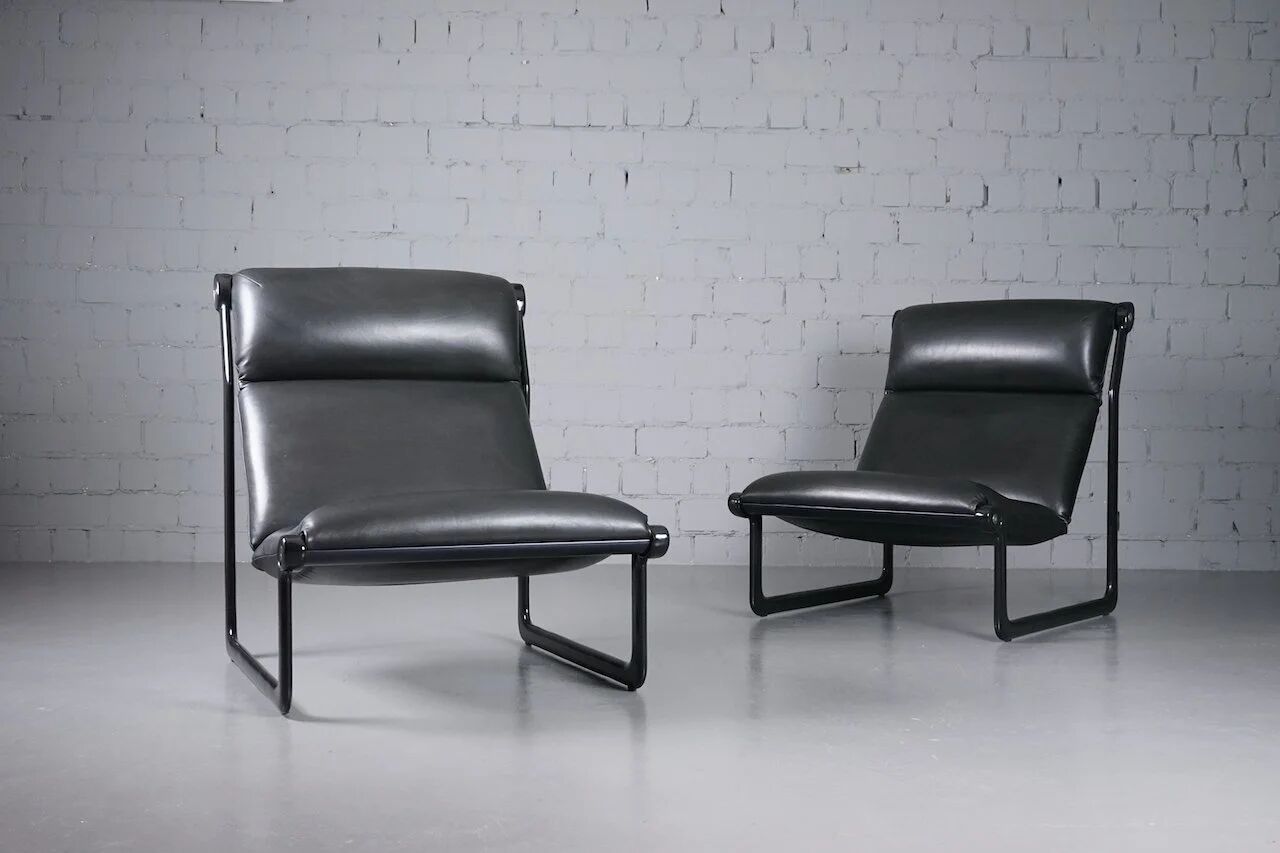 Arm chair model 2001 by Bruce Hannah & Andrew Ivar Morrison for Knoll International