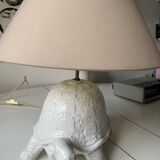 Vintage turtle lamp