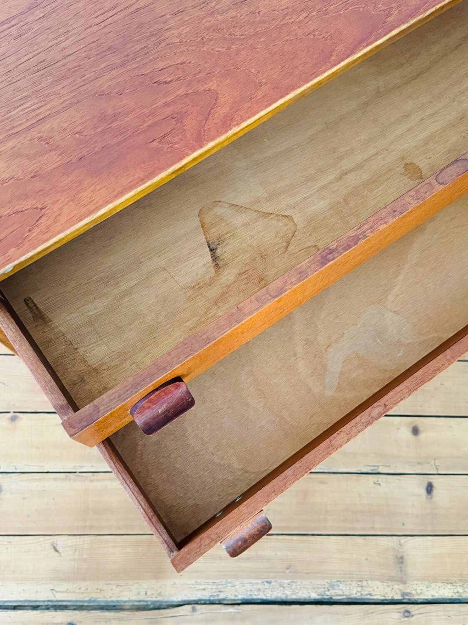 Vintage teak chest of drawers Stag Furniture edition