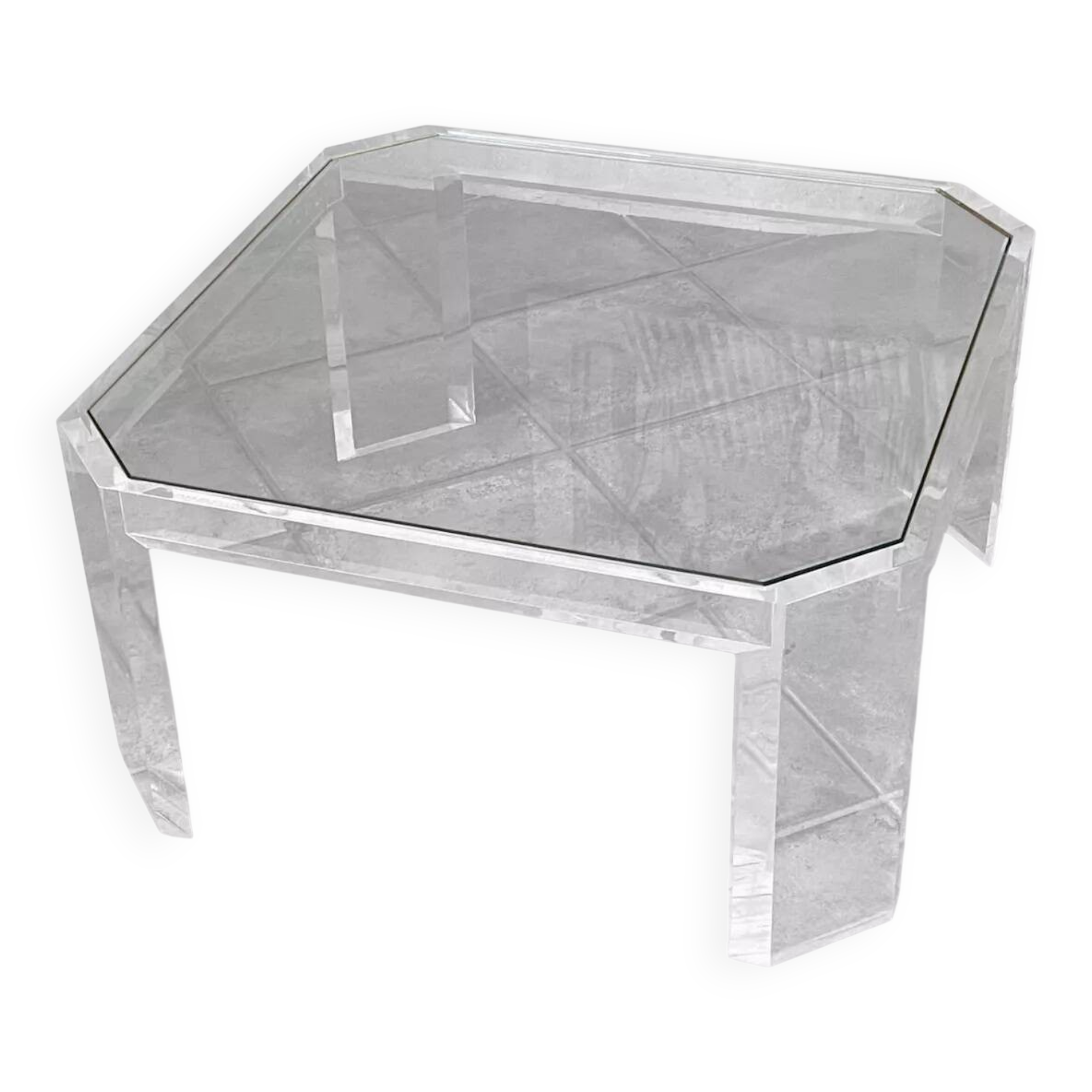Athena coffee table by david lange. 1970. 70x70.