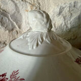 Soup tureen - fruit bowl in Saint Amandinoise ironstone