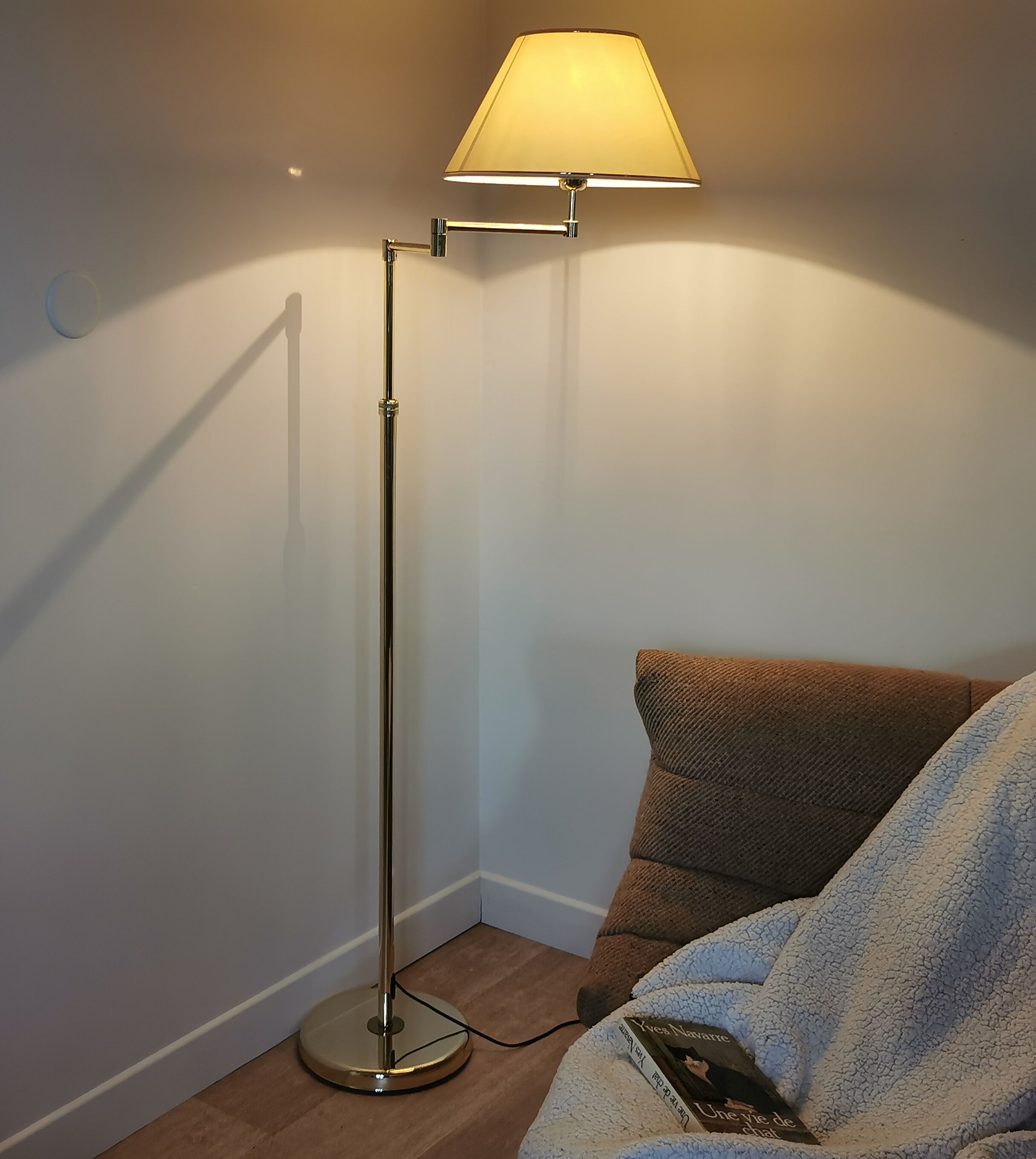 Lampadaire liseuse années 80