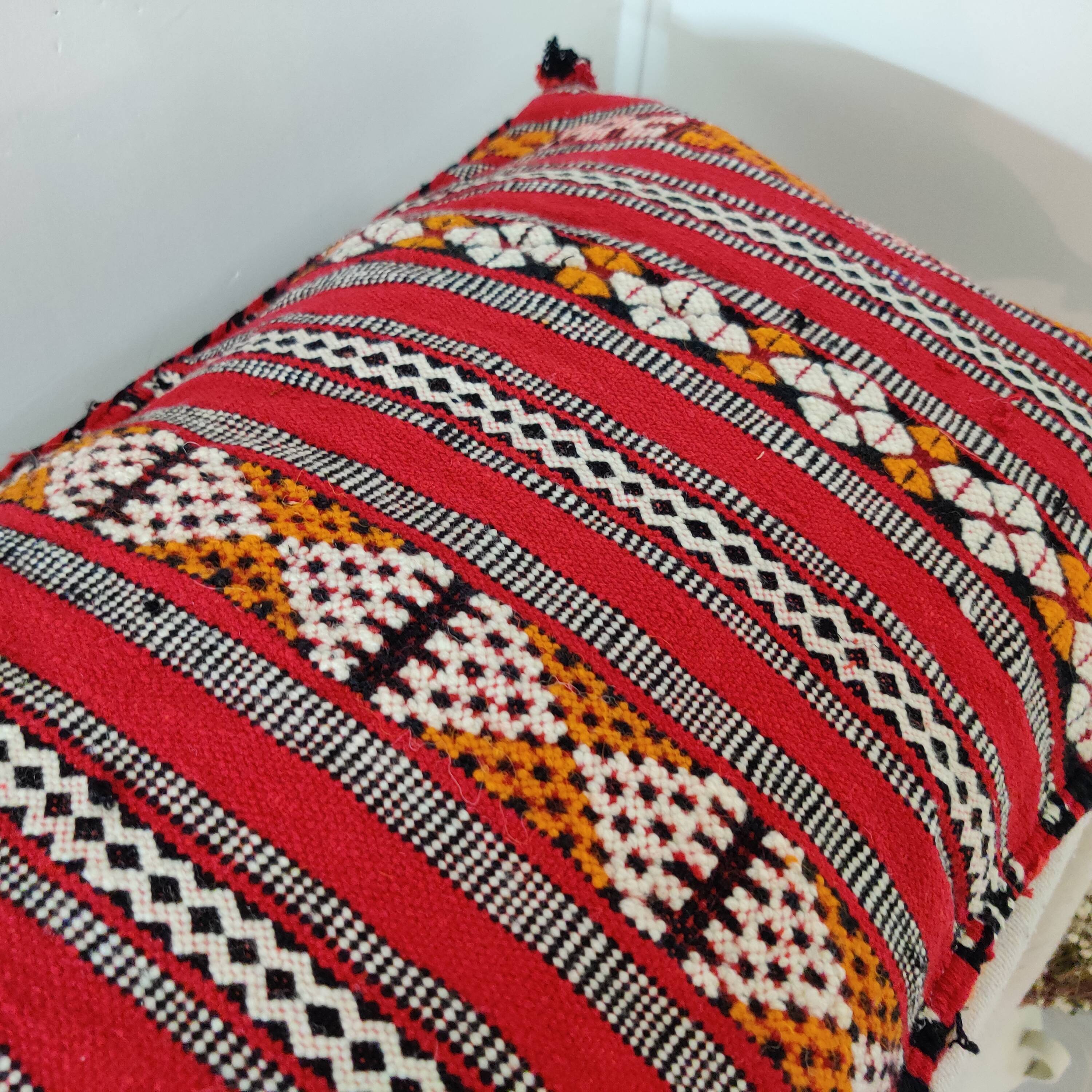 Long berber cushion moroccan vintage