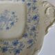 Plat carré en porcelaine
