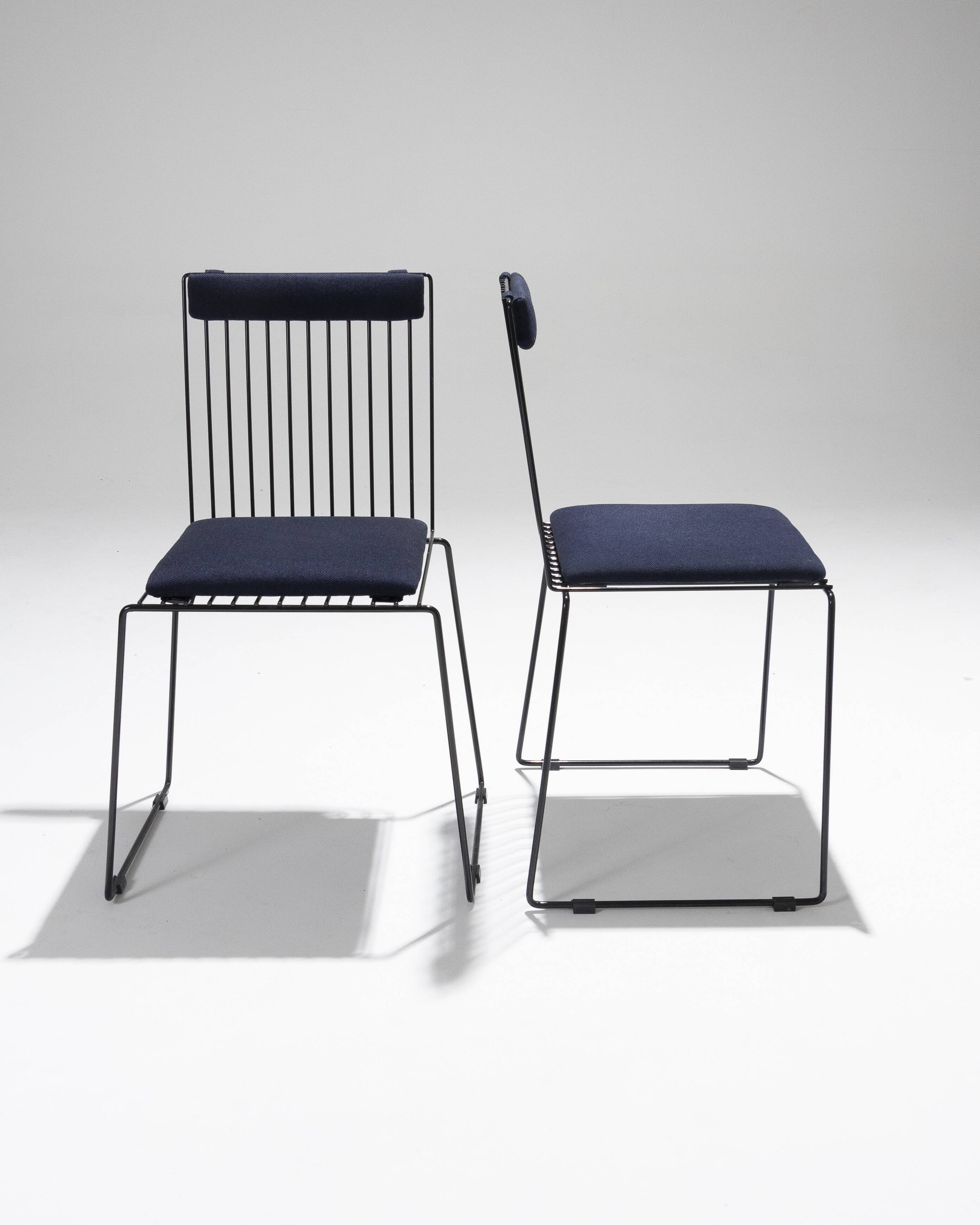 Pair of chairs s.53 françois arnal