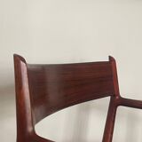 Fauteuil Arne Vodder en palissandre par Sibast 1960