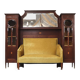 Antique Mahogany Cozy Corner