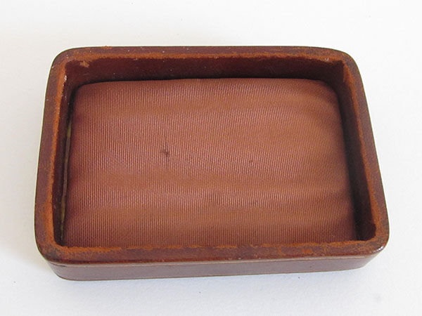 Vintage leather box