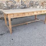 214 cm drawer farm table
