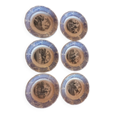 6 Talking plates. Old races