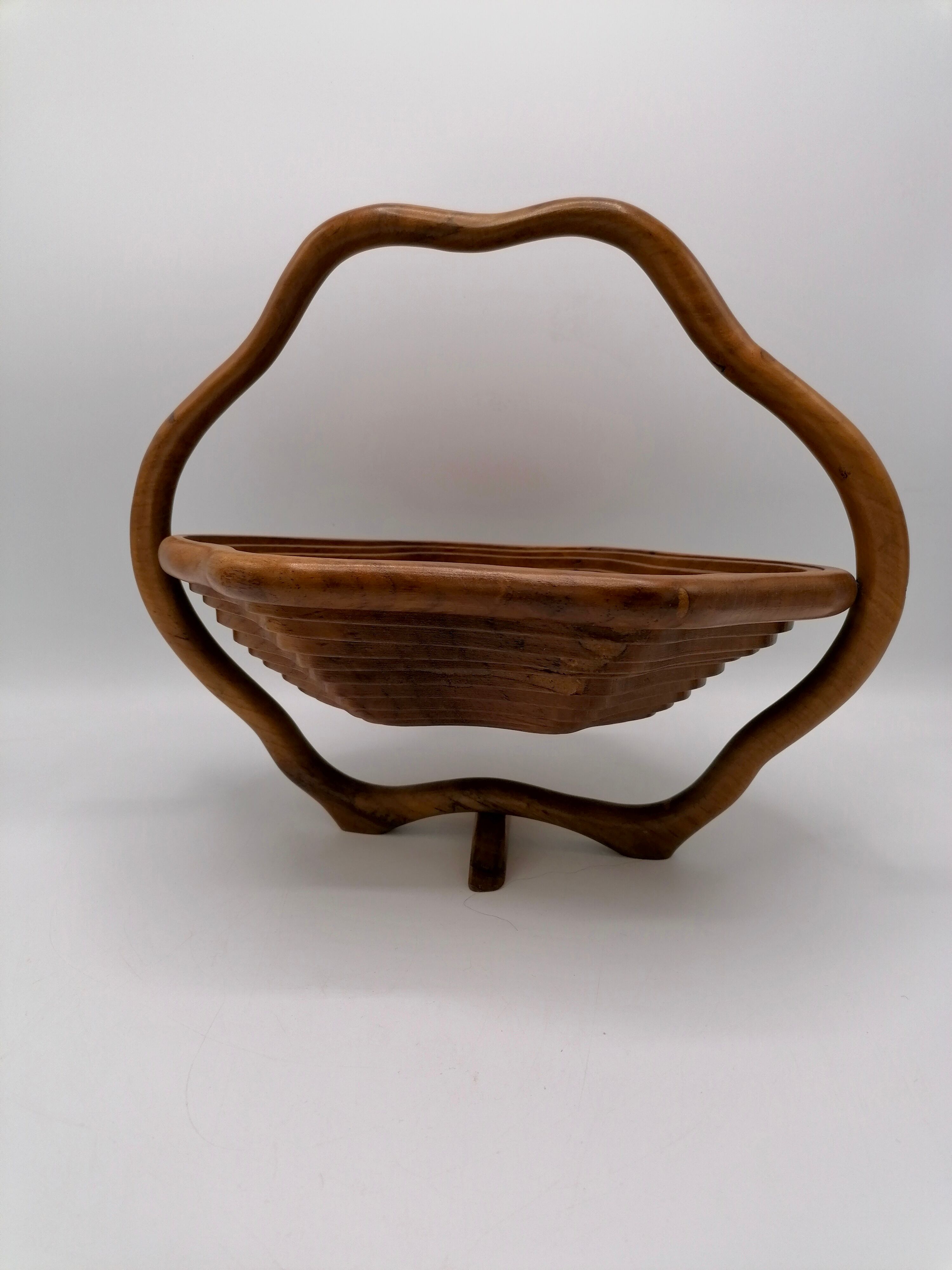 Teak fruit basket, Denmark 1960's