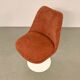 Eero Saarinen Side Chair upholstered 80s by Knoll