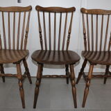 3 chairs bistro Baumann tacoma medium beech