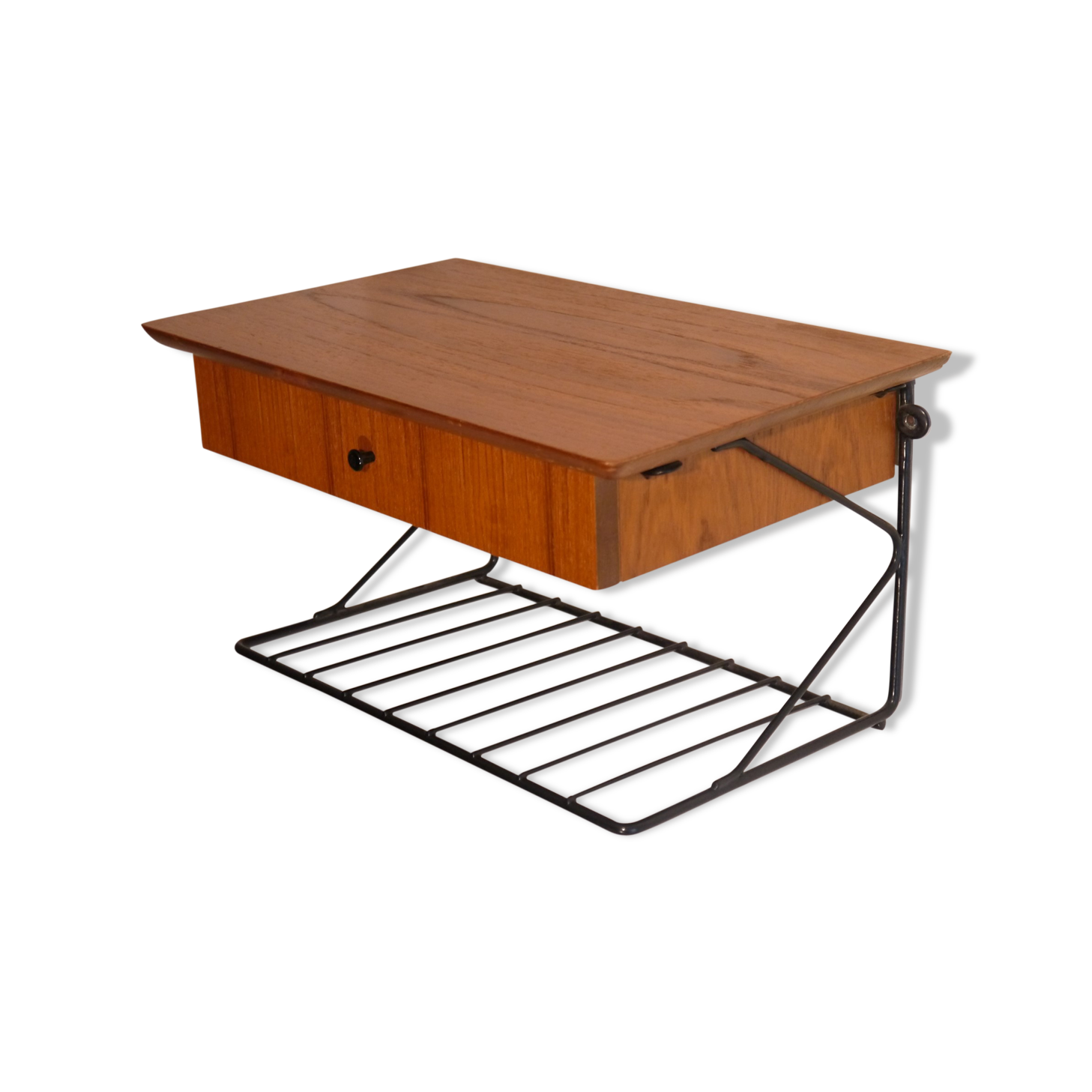 Scandinavian vintage hanging shelf