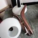 Scandinavian double wood opaline wall light Rispal