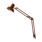 Industrial lamp with vice