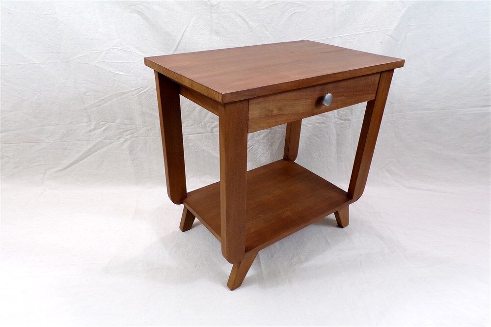 Vintage bedside compass and drawer legs