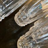 Six verres en cristal