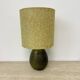Vintage ceramic table lamp , 1970s German