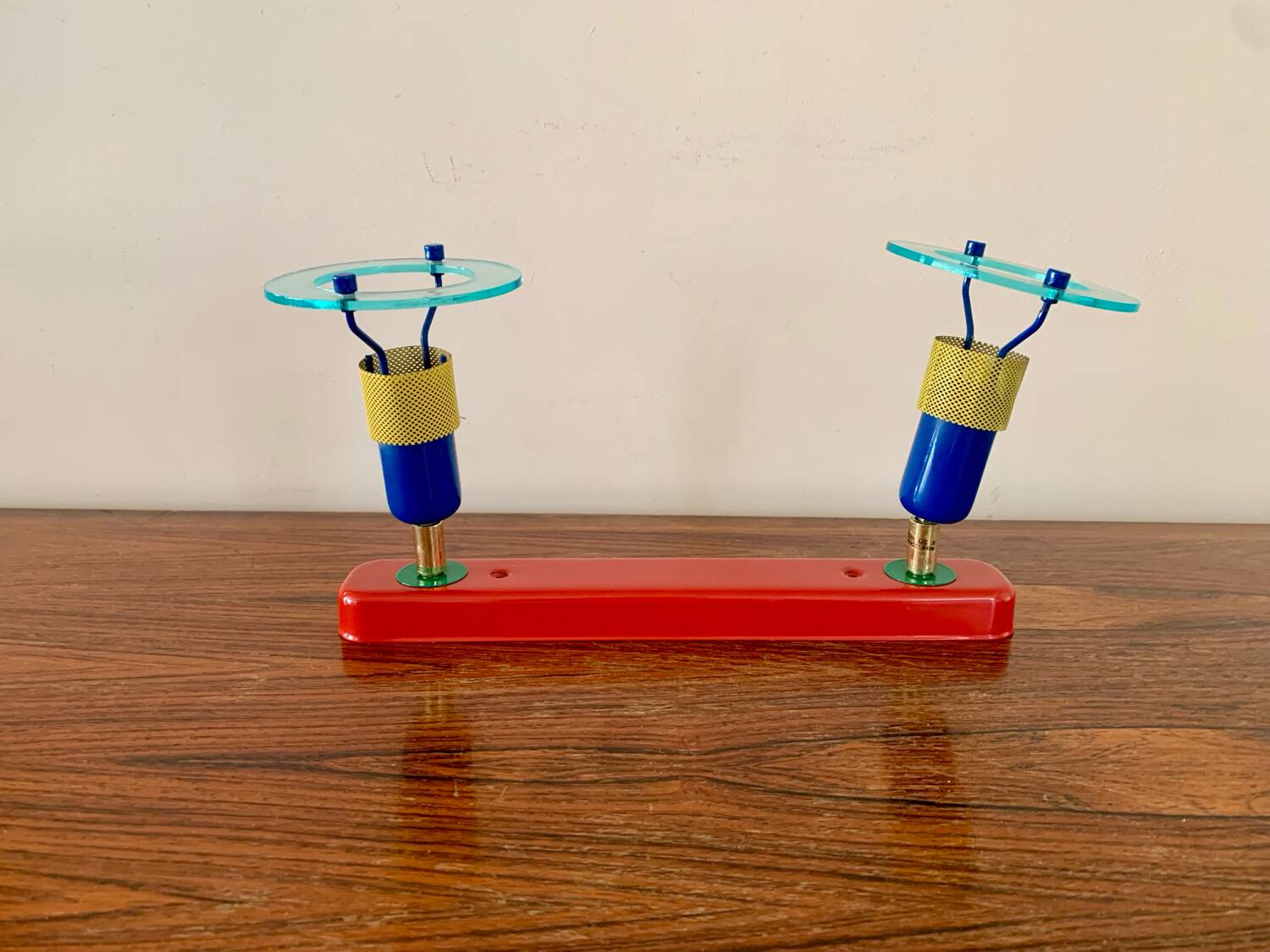 Vintage Memphis 80's wall light