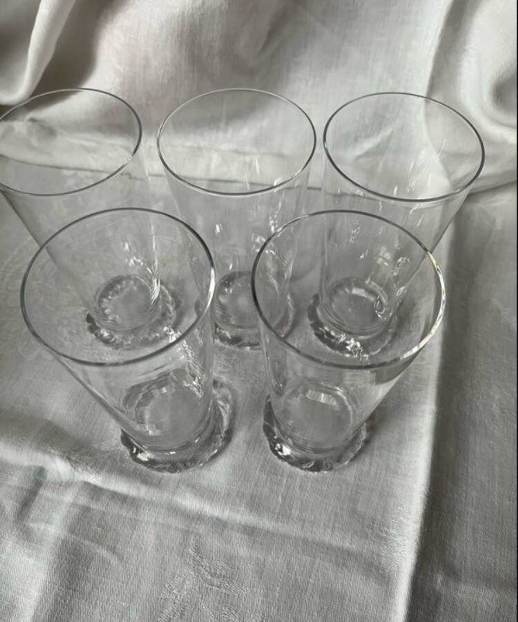 Large Daum crystal glasses Kim model