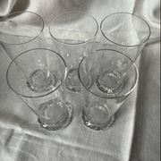 Large Daum crystal glasses Kim model