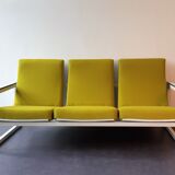 Reupholstered 3-seater sofa by Tjerk Reijenga and Friso Kramer for Pilastro,1960's