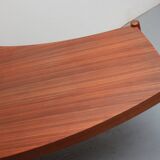 1960s coffeetable in walnut restored
