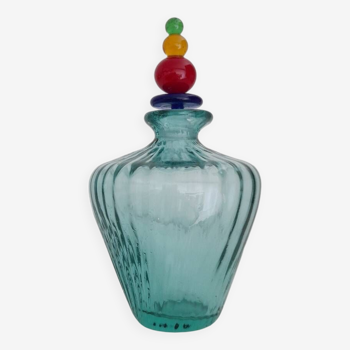 Murano glass bottle 80s